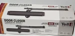 Tell 600 Series Door Closer Grade 1 Adjustable, Matte Black Aluminum Hydraulic. Fixed Price $38.21.