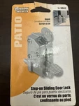 Defender Security U-9882 Patio Sliding Door Lock Keyed Step On. Fixed Price $13.99.