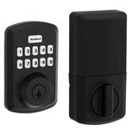 Black Matte Kwikset Powerbolt 250 Smartkey Security Keypad Door Lock. Fixed Price $55.99.