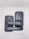 Keypad Smart Door Lock With Handle: Kucacci Digtal Fingerprint IP66 Waterproof. Fixed Price $95.00.