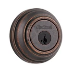 Kwikset 985-501 Double Cylinder Keyed Entry Deadbolt Rustic Bronze. Fixed Price $34.00.