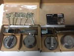 5 MEDECO-M3 11-C60-6-PIN-26DL Single-cylinder-high-security-commercial W/6 Keys. Fixed Price $2750.00.
