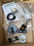 Baldwin Estate Contemporary Round Oil Rubbed Bronze Keyed Deadbolts. Fixed Price $60.00.