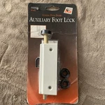 Andersen Auxiliary Security Lock Foot Latch - White 2500633. Fixed Price $40.00.