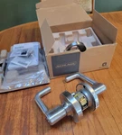 New! Schlage ND53BD Tlr 626 Sfic Satin Chrome Tubular Entry Lever Lock. Fixed Price $195.00.