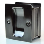 Deltana SDP25U15A Passage Sliding Door Pocket Lock, Solid Brass, Antique Nickel. Fixed Price $7.99.