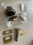 Kwikset 96600-574 Single Cylinder Smart Key Deadbolt- Antique Brass. Fixed Price $18.99.