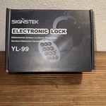 Signstek Electronic Lock YL-99 Door Keypad Number Bronze New Open Box. Fixed Price $19.95.