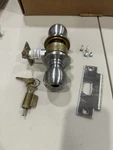 Schlage D53PD 630 Entry Function Knob 2-3/4 Backset Latch Grade 1. Fixed Price $60.00.