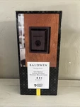 Baldwin Torrey Pines Deadbolt Door Lock Smartkey Venetian Bronze 93800-017. Fixed Price $39.00.