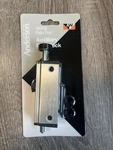 Andersen 200/400 Series Gliding Patio Door Foot Lock Brushed Nickel New. Fixed Price $12.99.