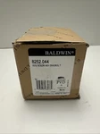 Baldwin 8252044 Boulder Arched Single Cylinder Deadbolt -satin Brass. Fixed Price $122.90.