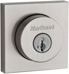 Kwikset 158SQT-S.STRKP Halifax Square Rose Single Cylinder Nickel. Fixed Price $44.78.