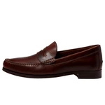 Johnston & Murphy Baldwin Penny Brandy 24-6150-275 Men's Size 8.5 Medium. Fixed Price $195.00.