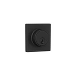 Deadbolt With Square Trim, Keyed 2 Side, Matte Black Finish 1. Fixed Price $36.97.