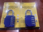 Zhege Combination Padlock 2 Pack - 4 Digit School Gym Locker, Outdoor. Fixed Price $10.99.