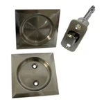 Kwikset 334 15 Sqt Satin Nickel-polished Passage Door/closet Clasp Assembly. Fixed Price $25.99.