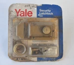 Yale V80 Security Latchlock Door Set Vintage. Fixed Price $30.00.