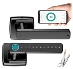 Aibocn Door Lock Fingerprint, Keyless Entry With App, Touchscreen. Fixed Price $42.92.