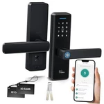 Keypad Door Lock With Handle, Fingerprint Knob, Smart For Front. Fixed Price $137.10.