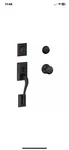 Schlage F62ADD716GEO Addison Double Cylinder Handleset With Georgian Interior K. Fixed Price $149.99.