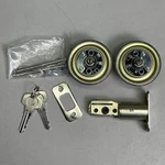 Yale Double Cylinder Deadbolt Satin Nickel 840-DBL.CYL. Fixed Price $31.36.