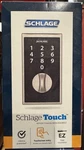New Schlage BE375 V Cen 619 Keyless Satin Nickel Steel Touchscreen Deadbolt. Fixed Price $89.99.