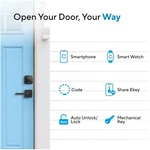 U-bolt Smart Lock: Keyless Entry Deadbolt, Auto Unlock. Fixed Price $153.99.