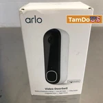 Arlo 2K Video Doorbell 2ND Gen, Battery/wired, 2-WAY Audio, White. Fixed Price $35.00.