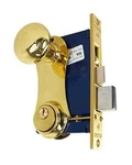 Marks 21AC Double Cylinder Iron Gate Ornamental Knob Plate Mortise Lock Set. Fixed Price $126.99.