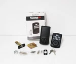 Kwikset Powerbolt Keypad Electronic Lock Matte Black Finish 992500-008. Fixed Price $19.99.