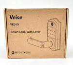 Smart Lock With Lever Veise Battery Operated Model VE019 - Silver. Fixed Price $22.75.