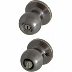 Honeywell Ball Knob Privacy Door Lock, Antique Brass 8102102. Fixed Price $24.88.