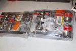 Bundle Of 2 Keyed Entry Home Front Door Knob Lock Deadbolt Combo Pack Nickel. Fixed Price $49.95.