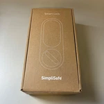 Simplisafe Smart Door Lock With Pin Keypad (white) Black SSLK1. Fixed Price $79.99.