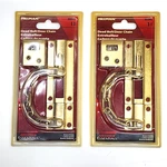 2X Hillman Hardware Essentials Dead Bolt Door Chain Lock 852042 Brass Finish New. Fixed Price $22.95.