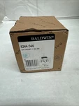 Baldwin 8244 Contemporary Solid Brass Single Cylinder Keyed Entry -. Fixed Price $31.49.