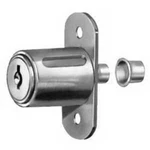 Compx C8043-KD-14A, Disc Tumbler Sliding Door Lock, Bright Nickel. Fixed Price $33.99.