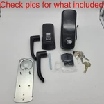 Ultraloq Latch Built-in Wifi Smart With Nfc, 5-IN-1 Keyless Lock, Black. Fixed Price $89.95.