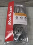 Kwikset 96600-683 Single Cylinder Deadbolt New. Fixed Price $13.19.
