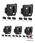 Engineering Plastic Camper Door Lock, 5 Locks Set With Different Keys. Fixed Price $118.23.