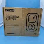 Smonet Smart Door Lock With Fingerprint And Ic Fobs Y1-OBF-S, Oil Rubbed Bronze. Fixed Price $39.99.