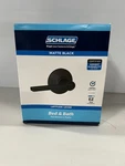 Schlage Latitude Privacy Lever For Bedrooms/bathrooms - Matte Black. Fixed Price $49.99.