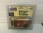 New Segal Deadlatch 13312 Maximum Security, Solid Brass Sealed. Fixed Price $48.00.