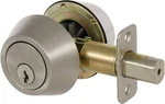 Delaney Callan Single Cylinder Satin Nickel Deadbolt 200S-US15. Fixed Price $27.99.