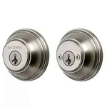 Baldwin Kwikset Smt Cp Rcal Prestige Double Cylinder Satin. Fixed Price $38.99.