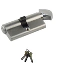 Atrium Lock Single Profile Cylinder (2-1/2" Long) Satin Nickel 3 SC1 Keys. Fixed Price $34.99.