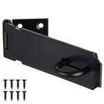 Jqk Door Hasp Latch Lock, 5 Inch 304 Stainless Steel Safety Packlock Clasp Th.... Fixed Price $15.25.