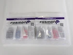 Lot Of 2: (4-PK) Fosmon 51052HOM Open Alert Indicator Luggage Locks. Fixed Price $24.95.