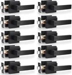 Probrico 10 Matte Black Door Handles Privacy Pack,. Fixed Price $217.02.